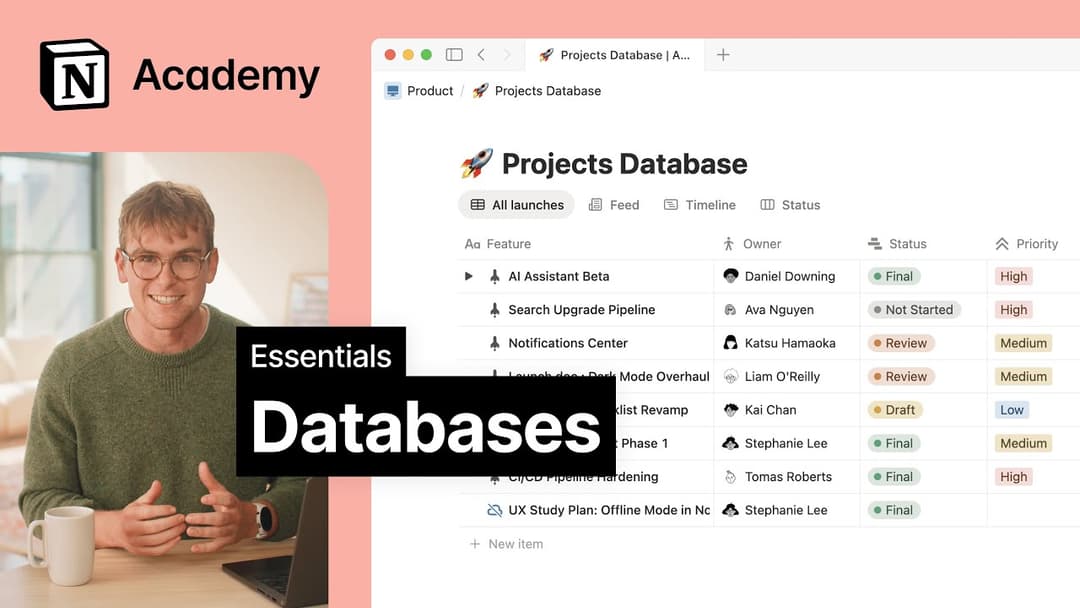 Views, filters, sorts & groups