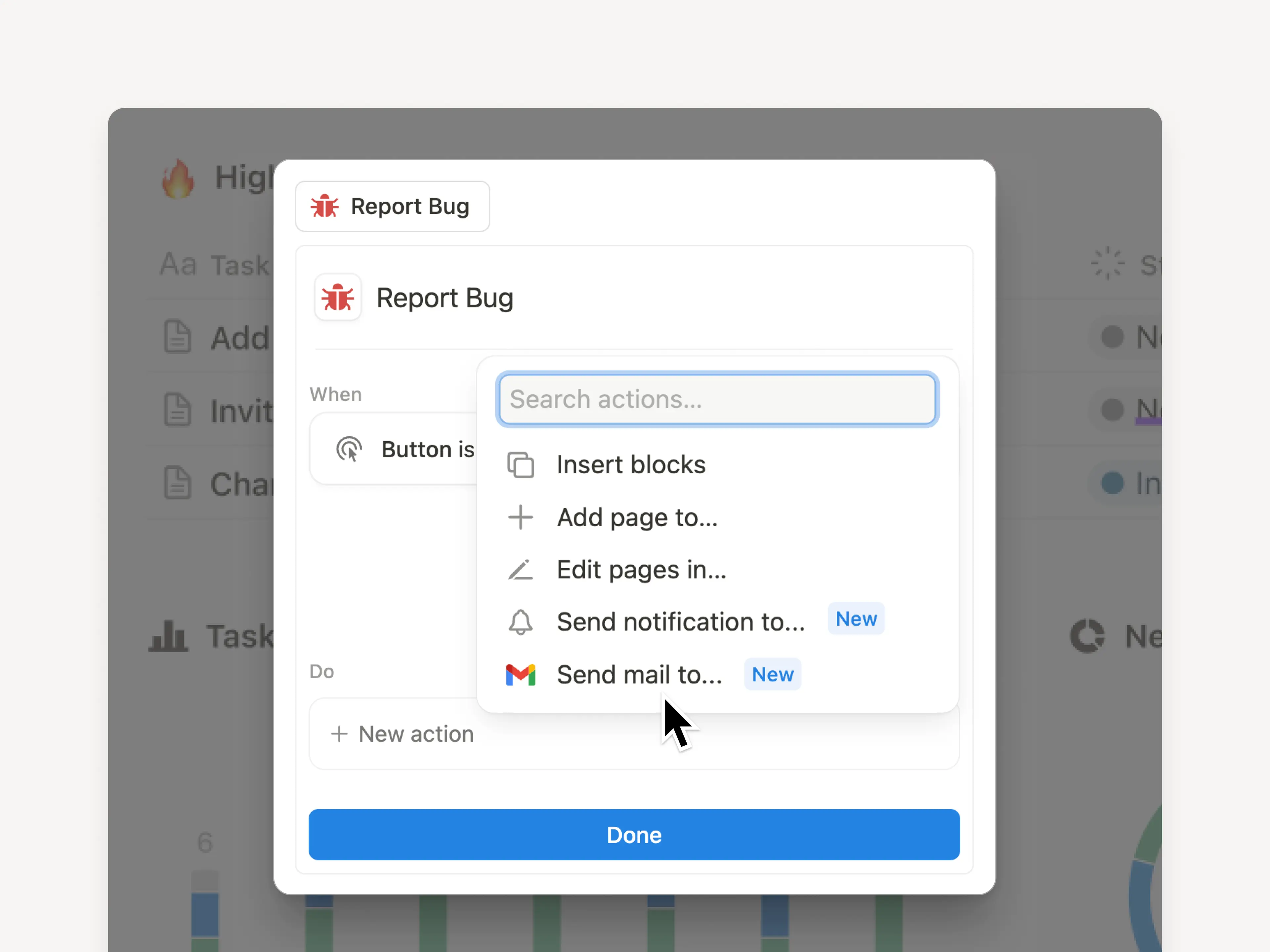 新按鈕通知(應用程式內、Gmail)