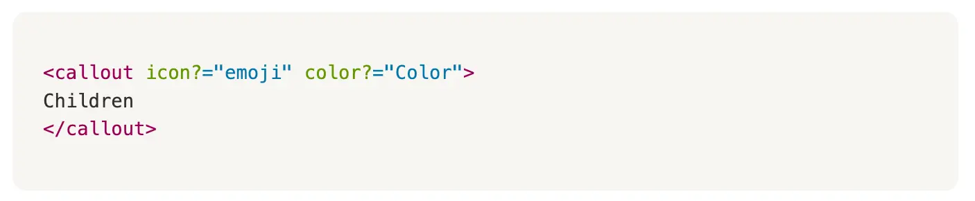 Notion-flavoured Markdown: