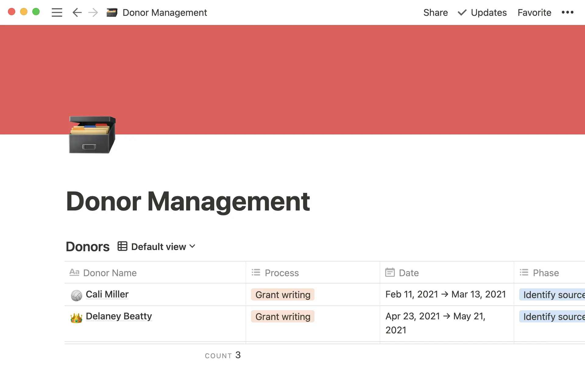 Template - Nonprofit job board - Desktop