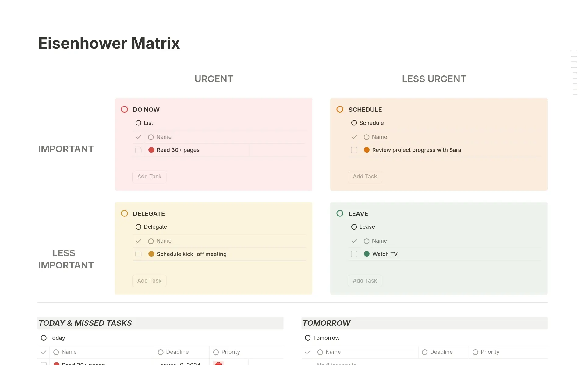 top-9-free-decision-matrix-templates-in-notion 內的圖片